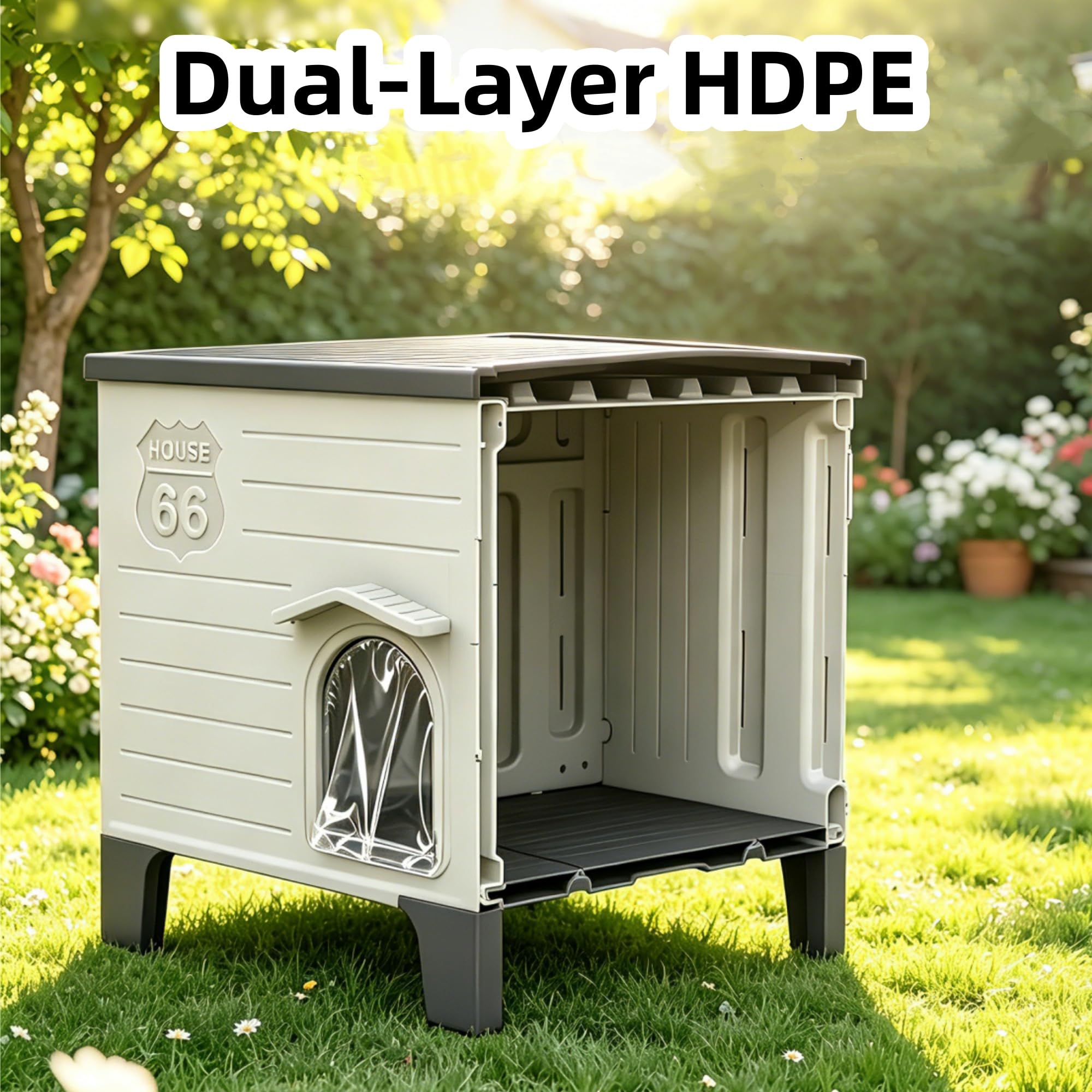 Weatherproof Outdoor Cat House