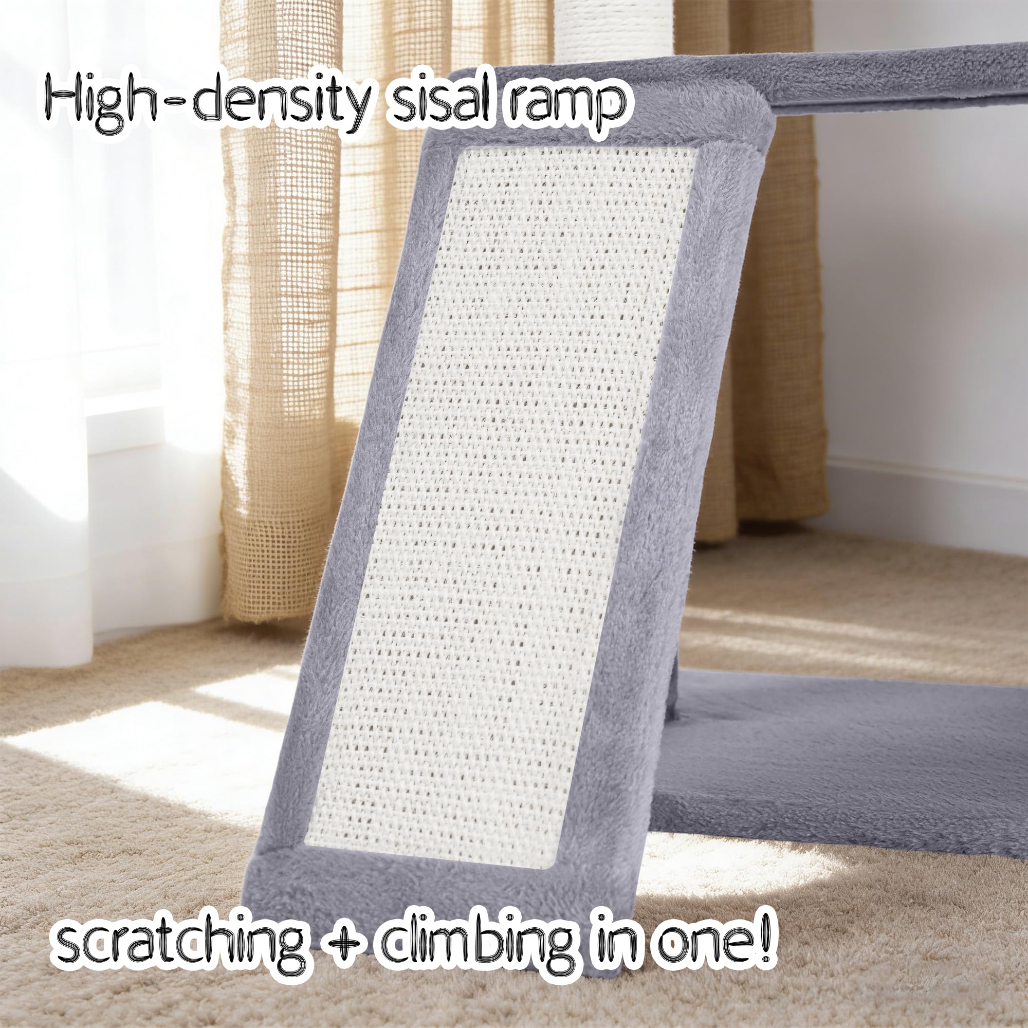 YUNIQUE Cat Tree with Cat Tree