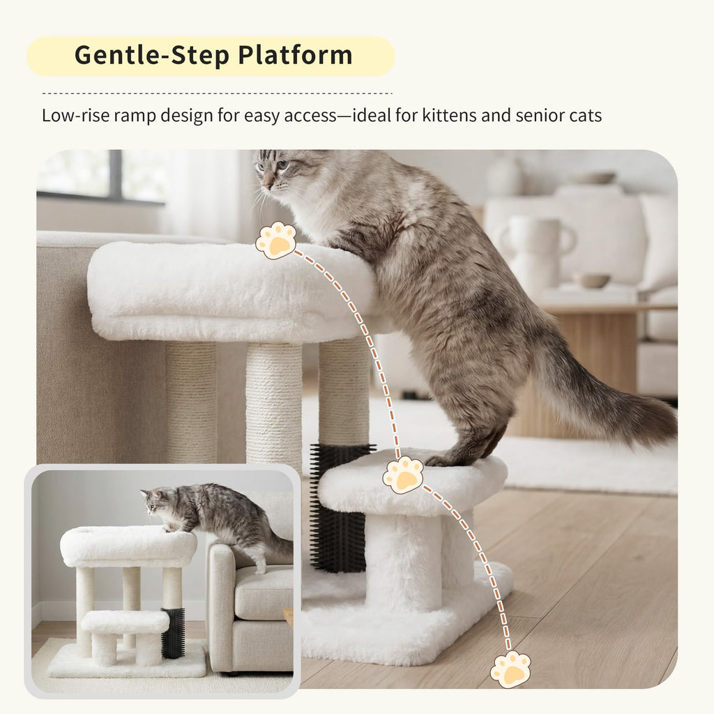 Cat Tree Tower with Hammock & Perch