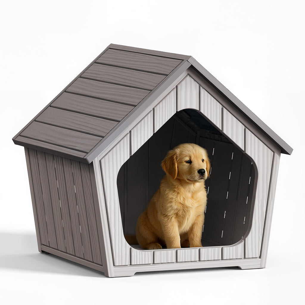 Weather-Resistant Dog House Shelter