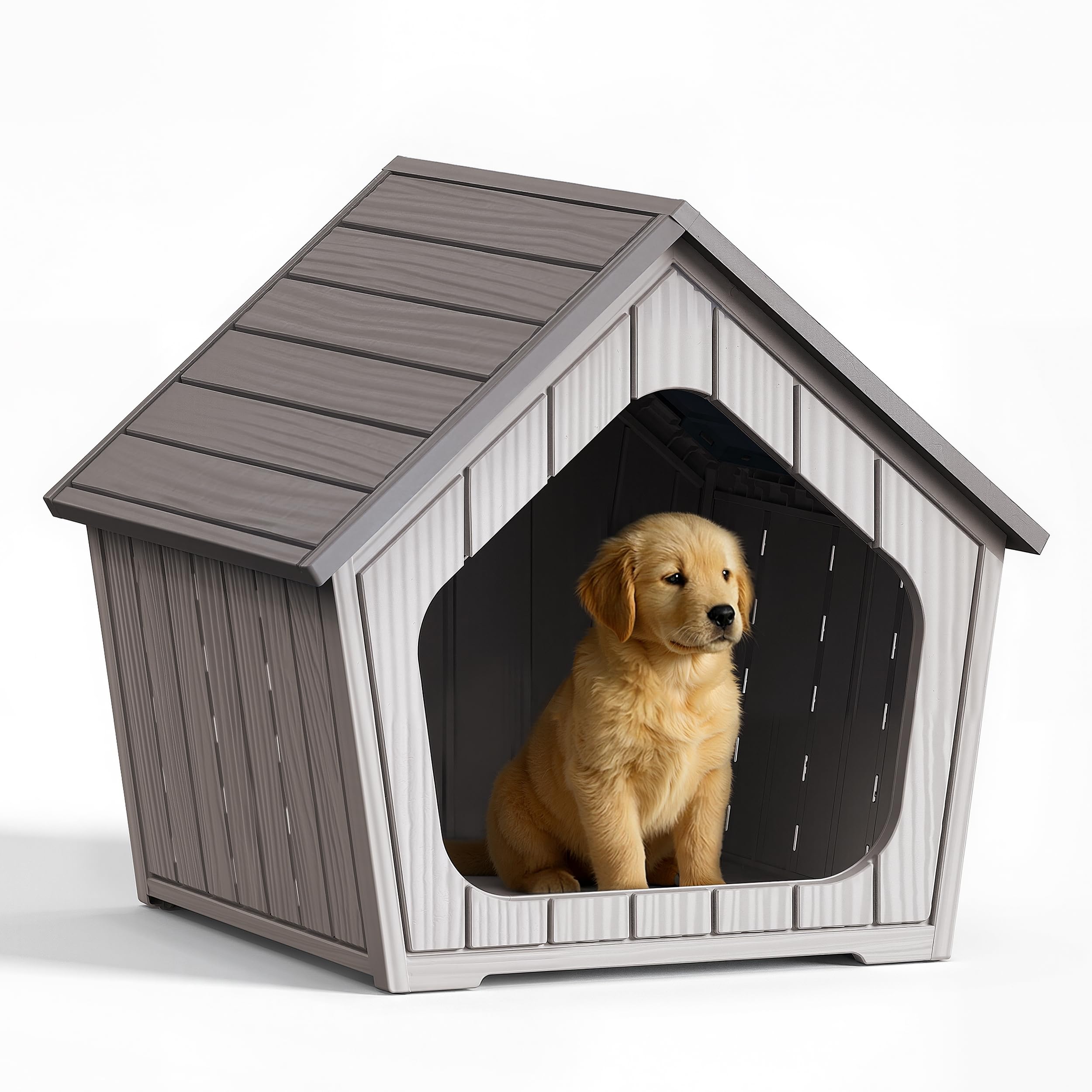 Weather-Resistant Dog House Shelter