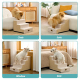 Non-Slip Pet Stairs for High Beds