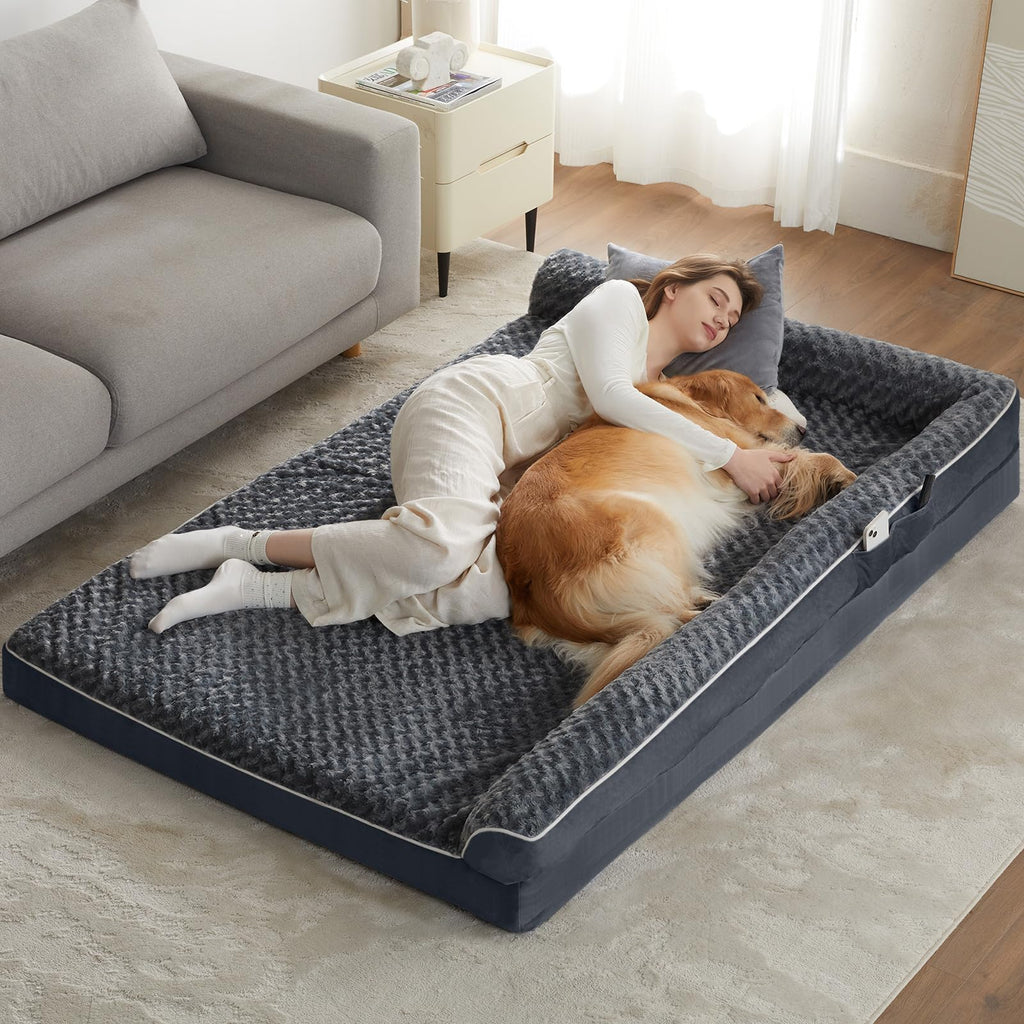 Orthopedic Waterproof Sofa Dog Bed for Large Dogs
