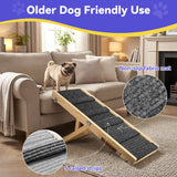 Adjustable Foldable Pet Ramp for Sofa