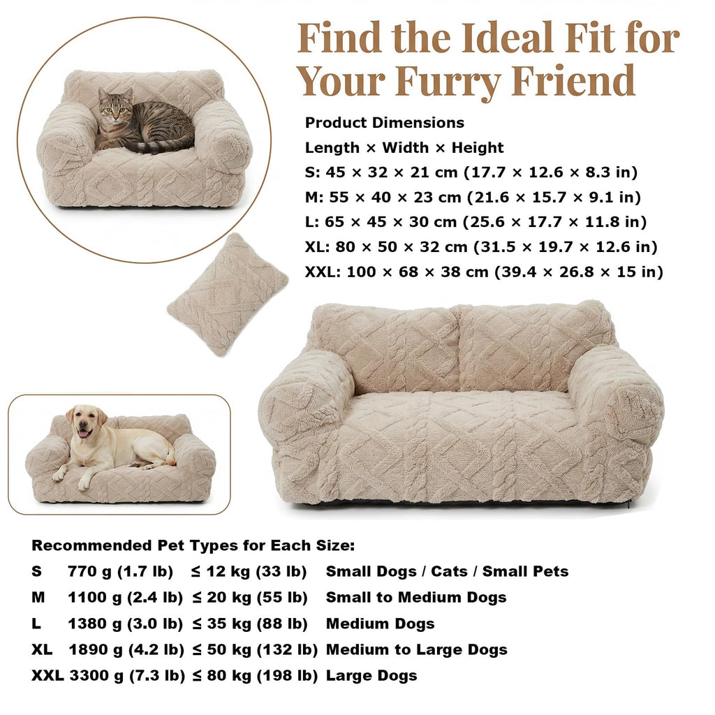 Calming Pet Sofa Bed