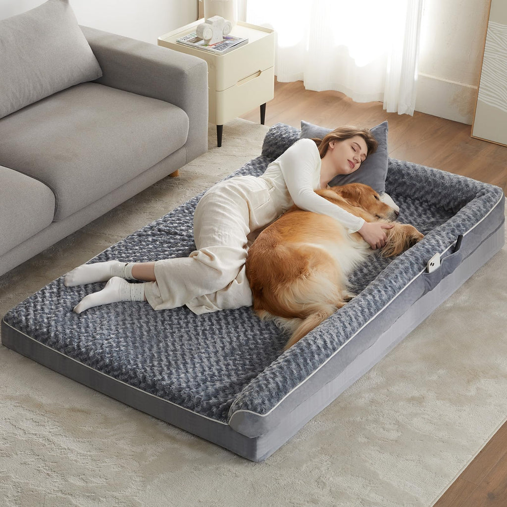 Orthopedic Waterproof Sofa Dog Bed for Large Dogs