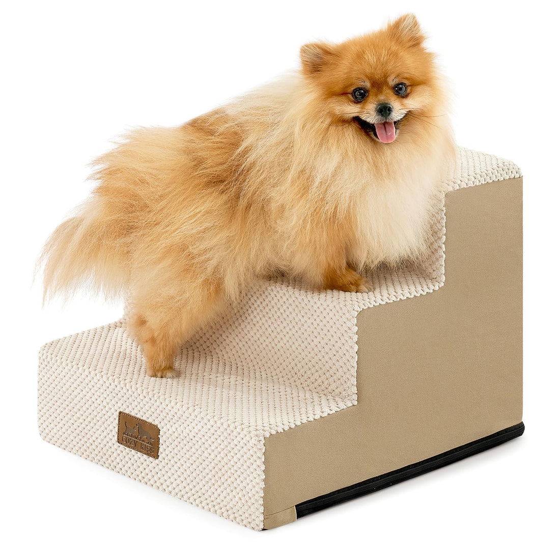 Non-Slip Pet Stairs for High Beds