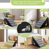 6-Step Foam Pet Stairs for High Beds6-Step Foam Pet Stairs for High Beds