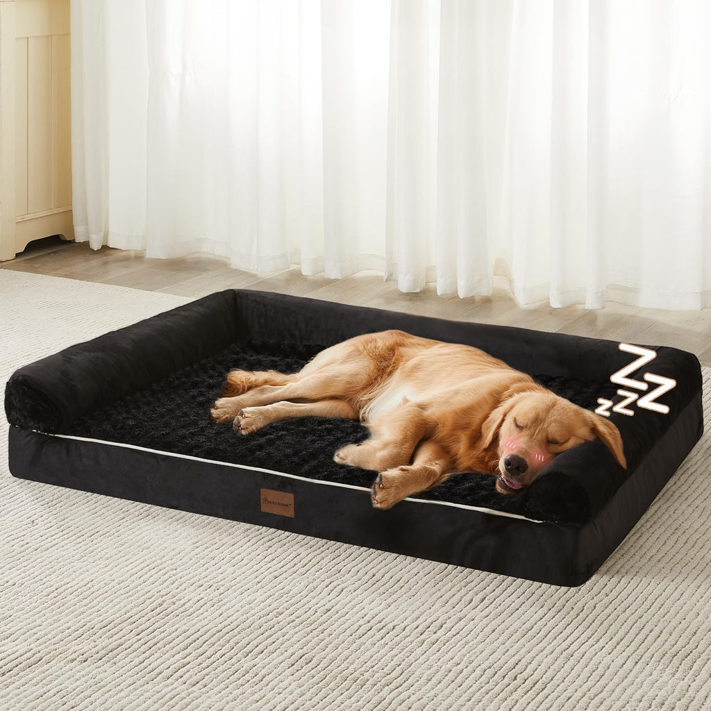 Orthopedic Waterproof Dog Bed for Large Dogs