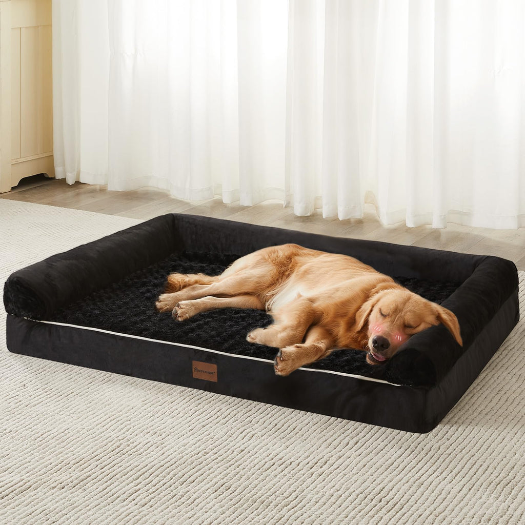 Orthopedic Waterproof Dog Bed for Large Dogs
