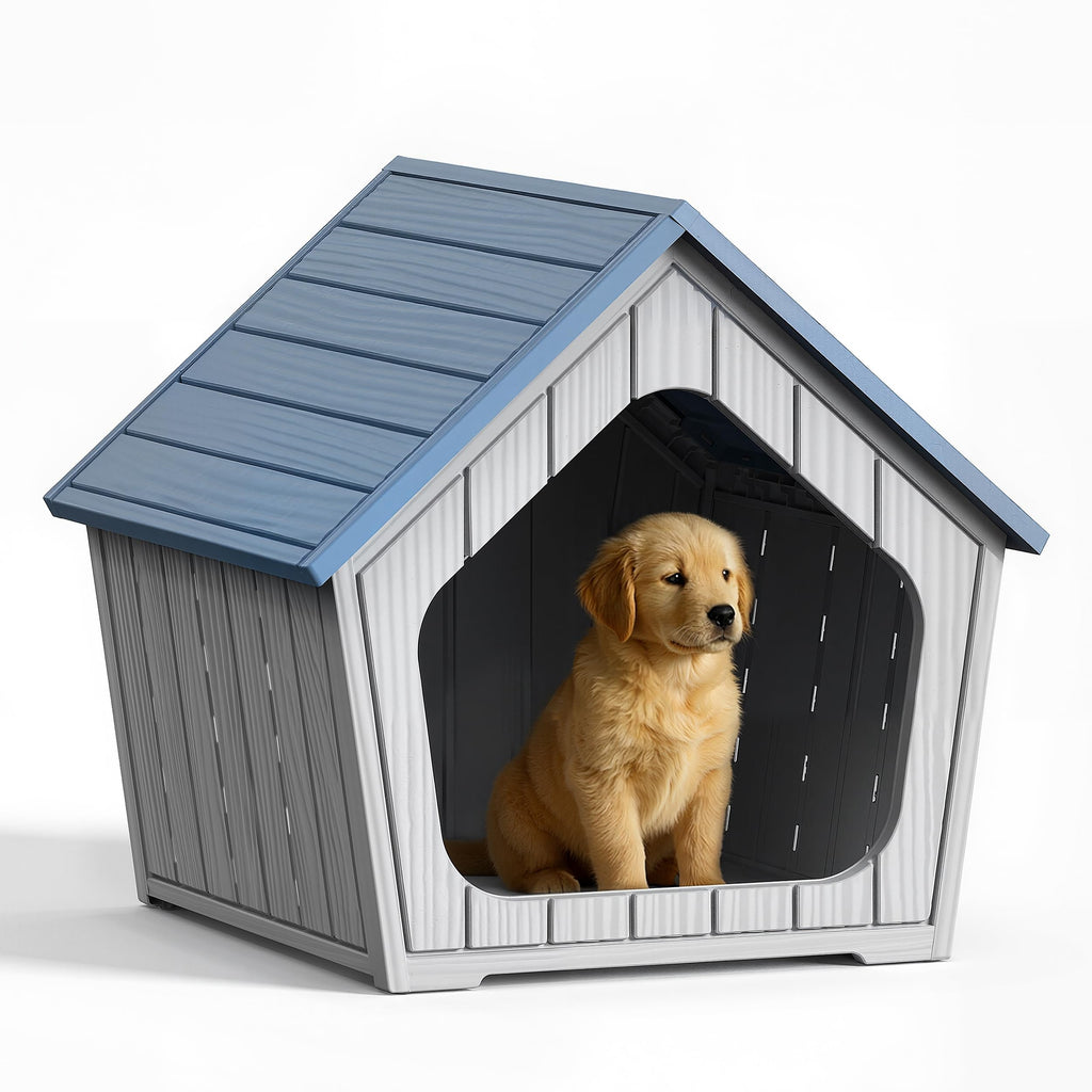 Weather-Resistant Dog House Shelter
