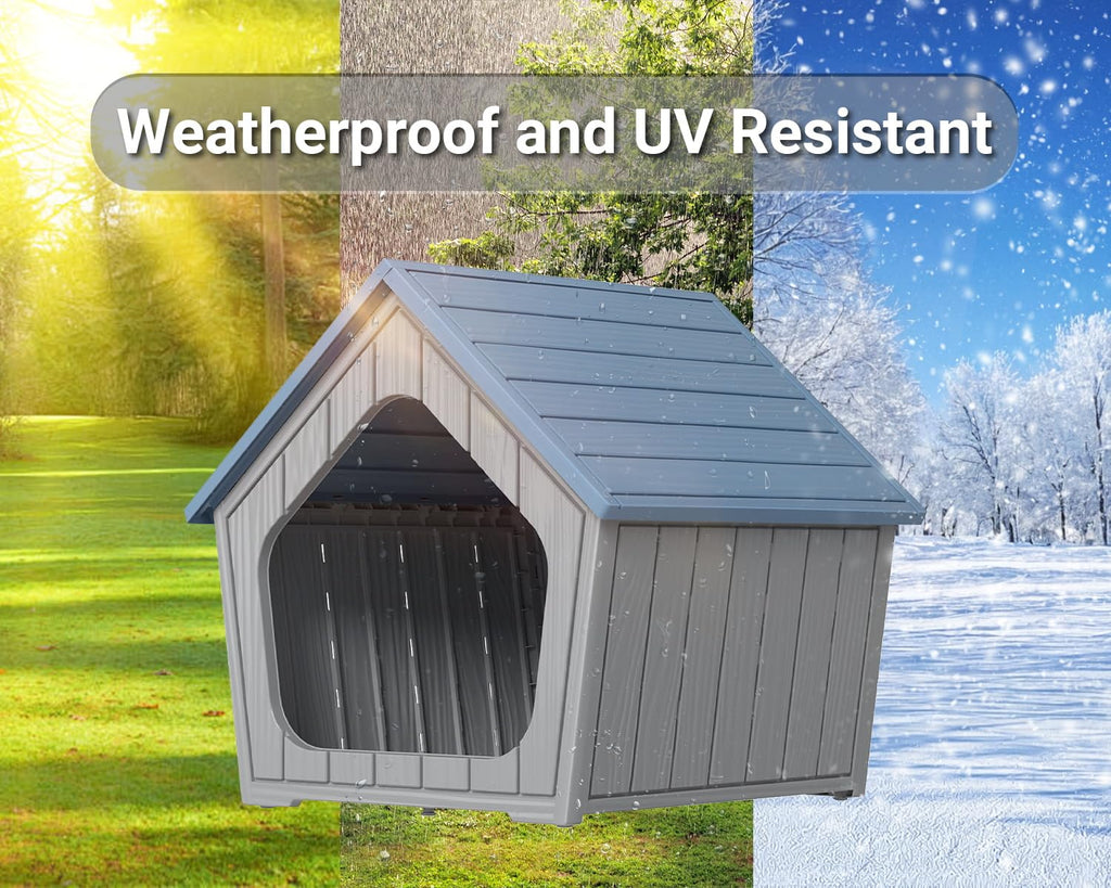 Weather-Resistant Dog House Shelter
