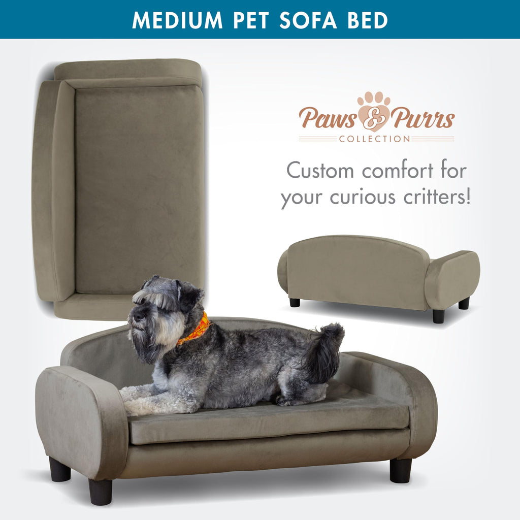 Paws & Purrs Modern Pet Sofa