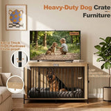 Dog Crate Furniture End Table