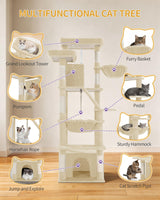 72" Large Cat Tree Tower