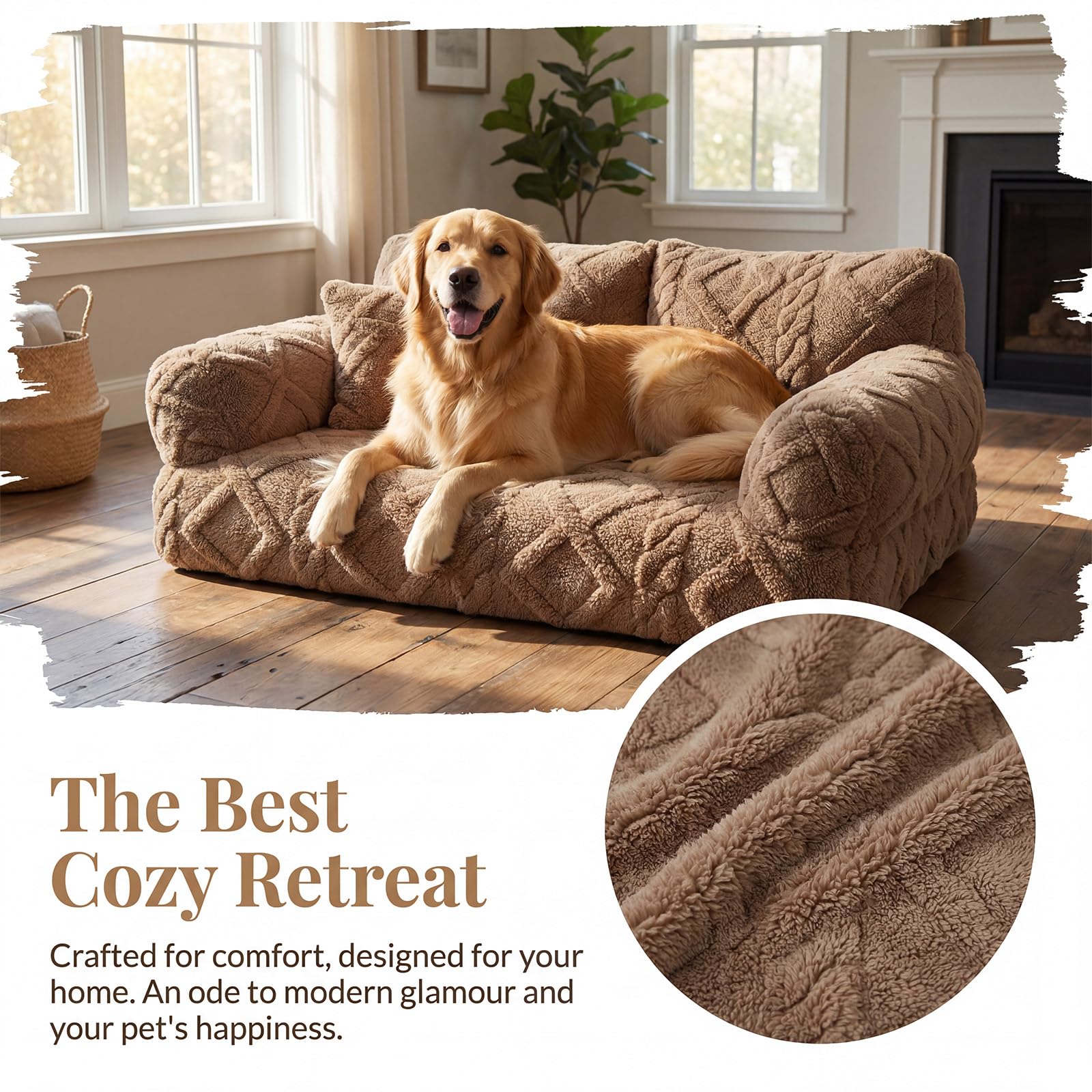 Calming Pet Sofa Bed