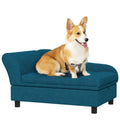 Elevated Pet Sofa Bed with Storage