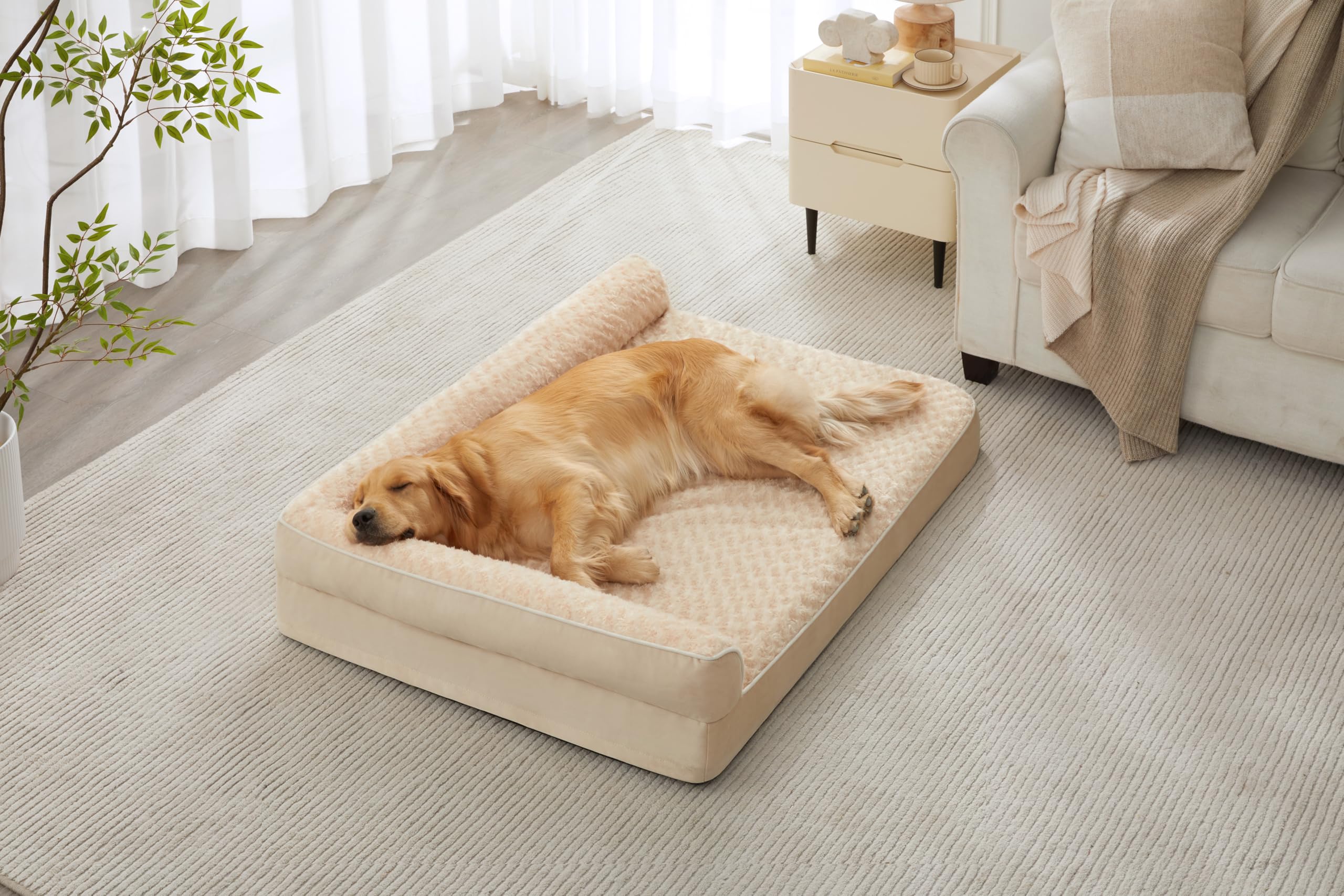 Orthopedic Waterproof Sofa Dog Bed for Large Dogs