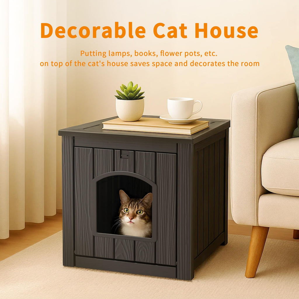 Weatherproof Outdoor Cat House
