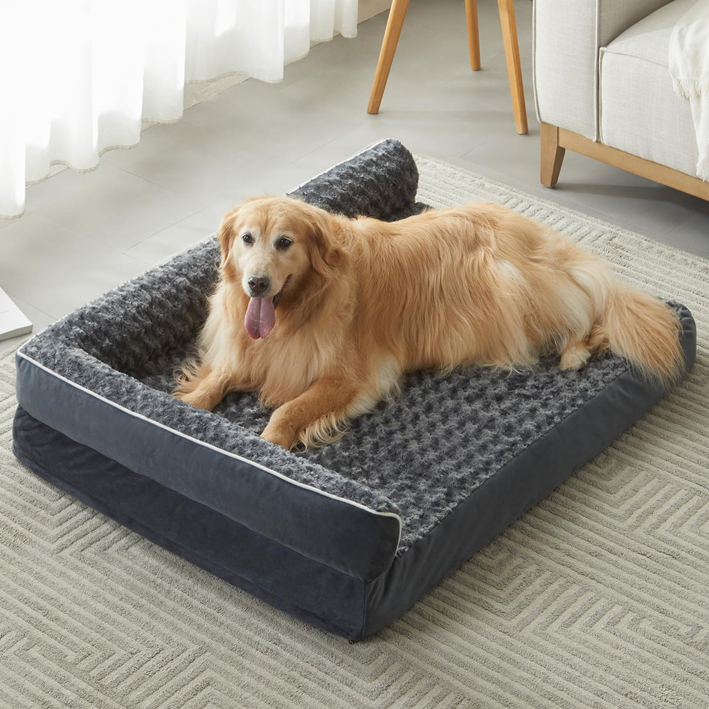 Orthopedic Waterproof Sofa Dog Bed for Large Dogs