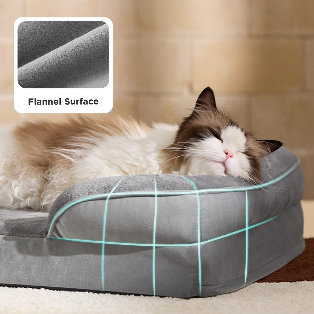 Orthopedic Bolster Dog Sofa Bed