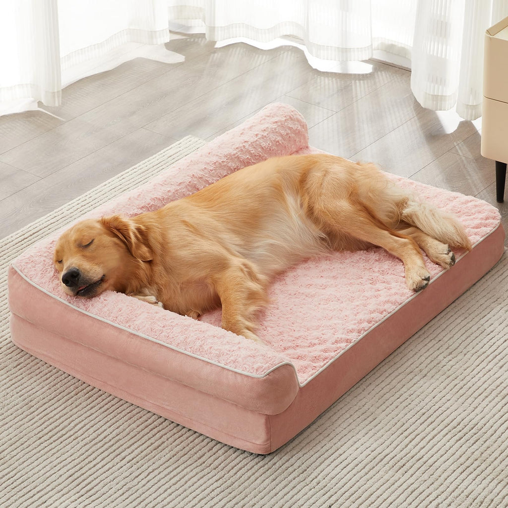 Orthopedic Waterproof Sofa Dog Bed for Large Dogs