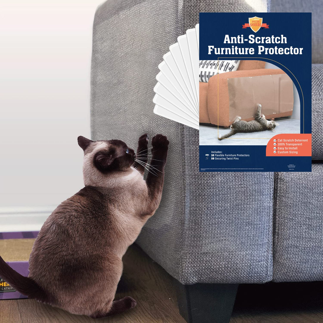 XL Cat Scratch Furniture Protector