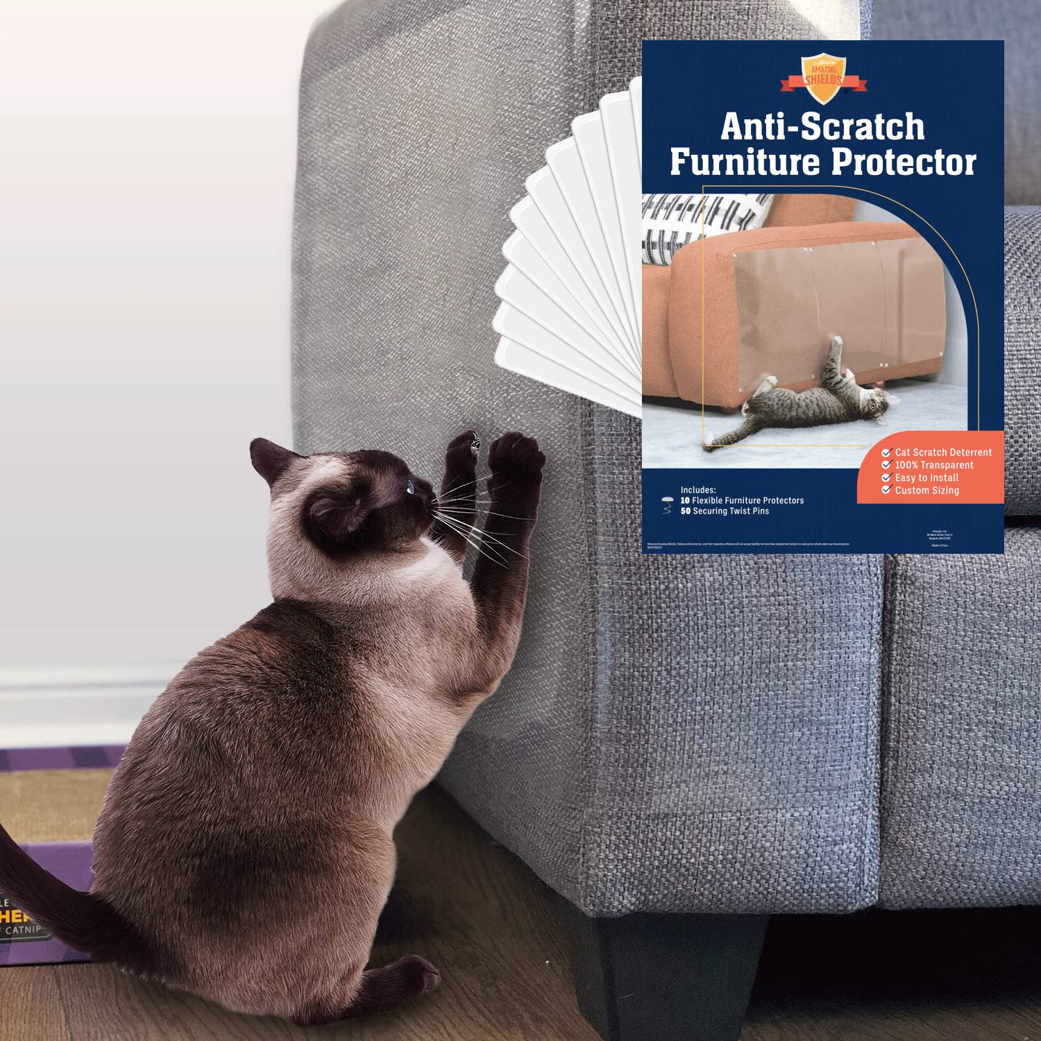 XL Cat Scratch Furniture Protector