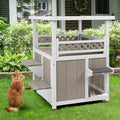 Outdoor Cat House Weatherproof 14