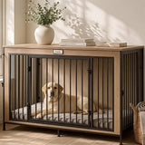 Dog Crate Furniture End Table