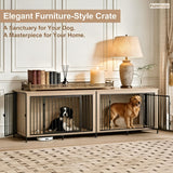 Dog Crate Furniture End Table