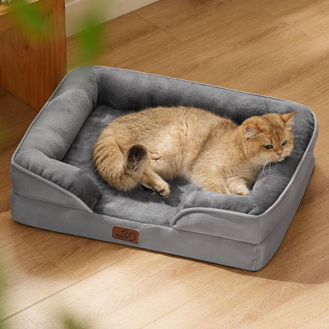 Orthopedic Bolster Dog Sofa Bed