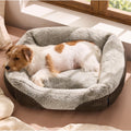 Orthopedic Plush Dog Bed for Small & Medium Dogs